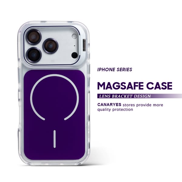 iPhone MagSafe Lens Kickstand Case