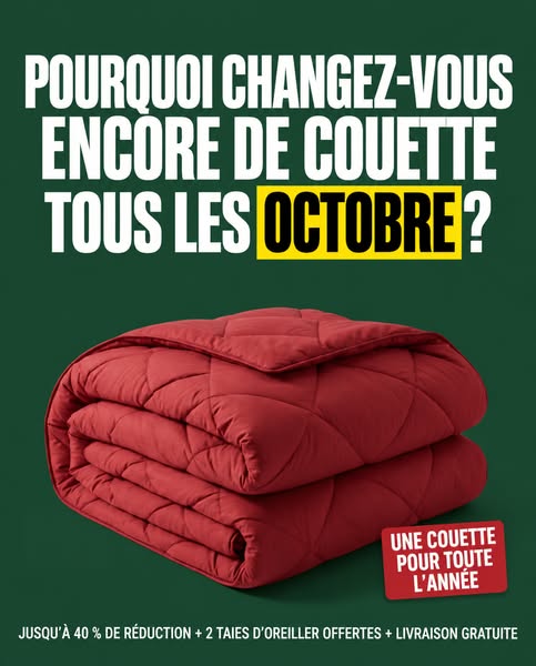 Et si faire votre lit ne prenait que 10 secondes ?