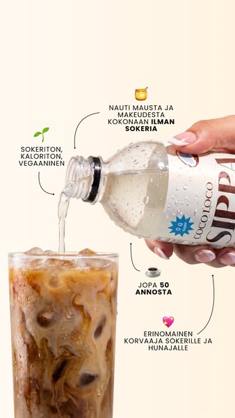 Sokerin vähentäminen ei ole ikinä ollut näin helppoa.