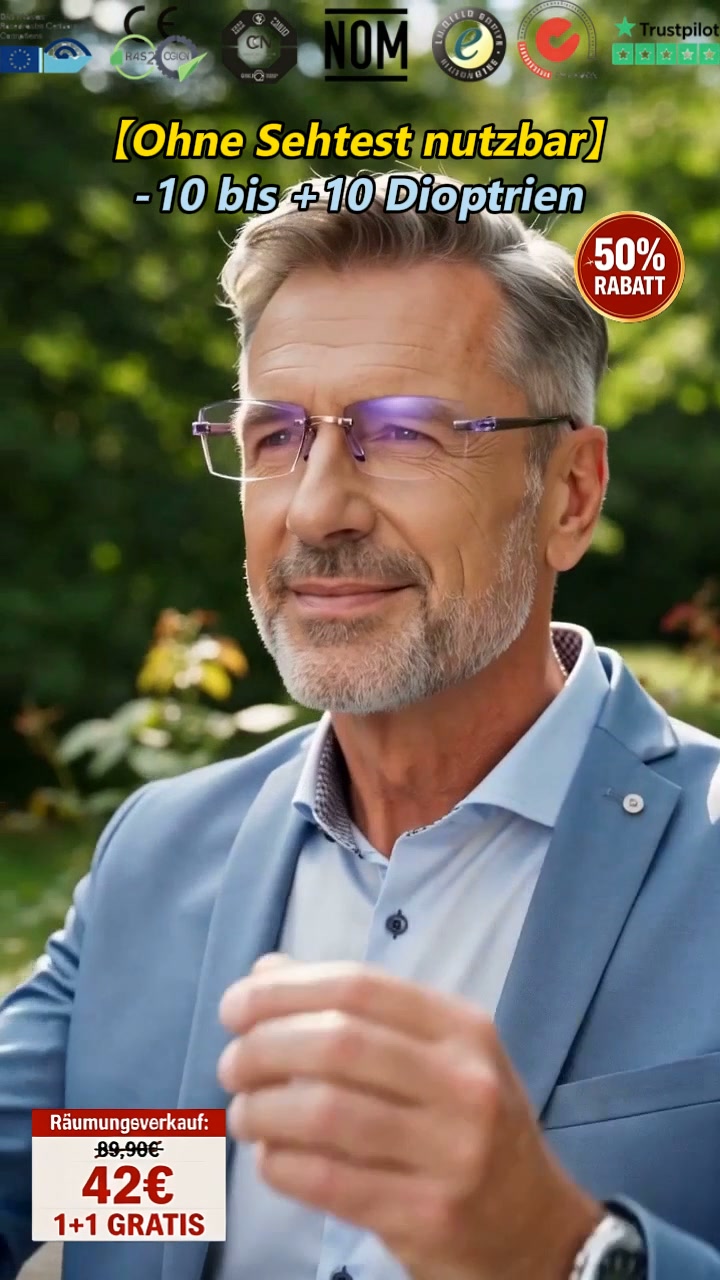 Wechseln Sie noch oft die Brille? Das ist veraltet!