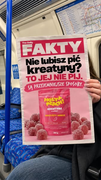 Kreatyna, która smakuje jak żelki!