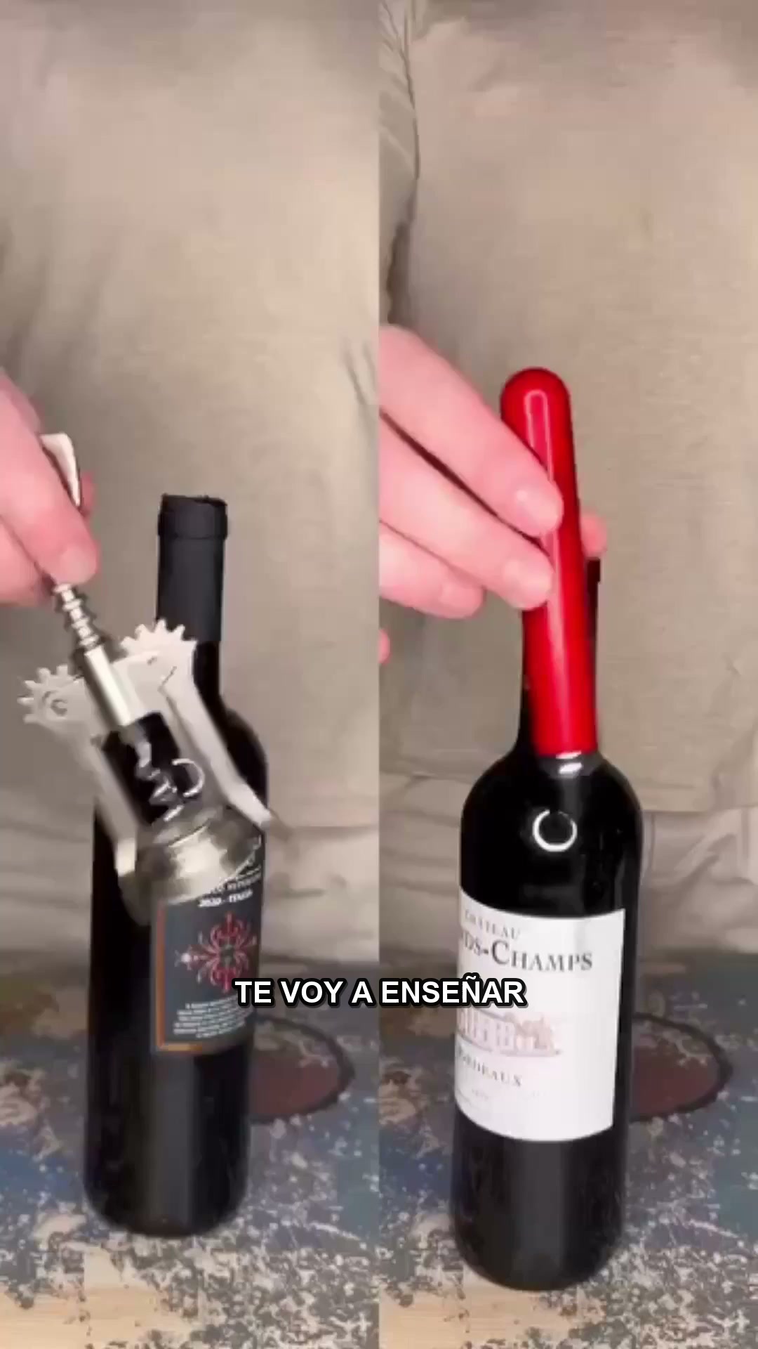 Pincha, bombea y pop. Nada más