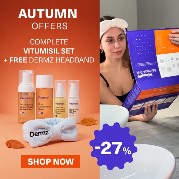Save 27% on Vitumisil + Get a FREE Dermz Headband