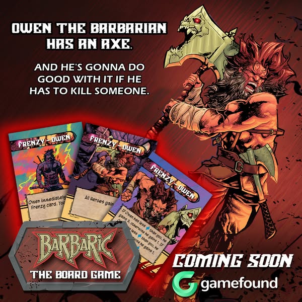 SKULL-CRACKING, BLOOD-SPLATTERING, MAYHEM-LOVING HORDE BATTLER