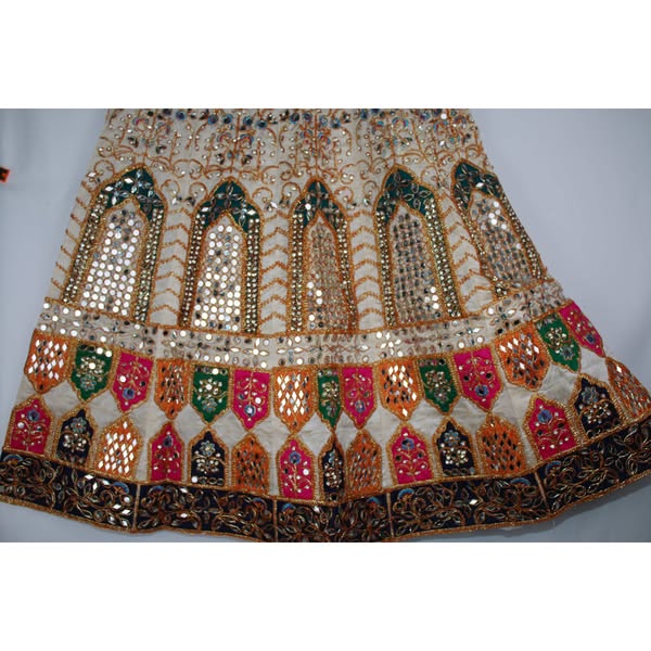 Heavy Mirror Work Lengha
Google