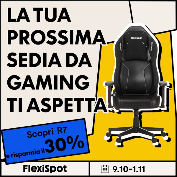 Sedie Gaming FlexiSpot | Risparmia il 30%