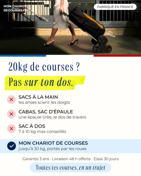 Toutes vos courses en un trajet