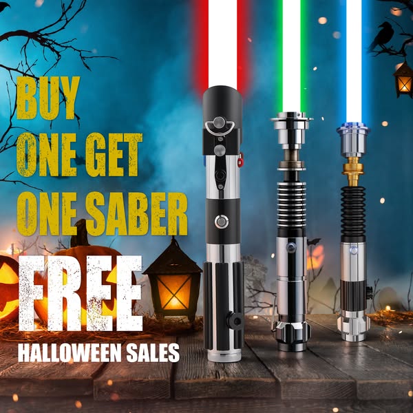 Buy 1 Get 1 FREE Star Wars Lightsabers