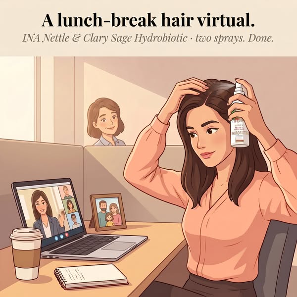 Your lunch break just became a hair ritual.