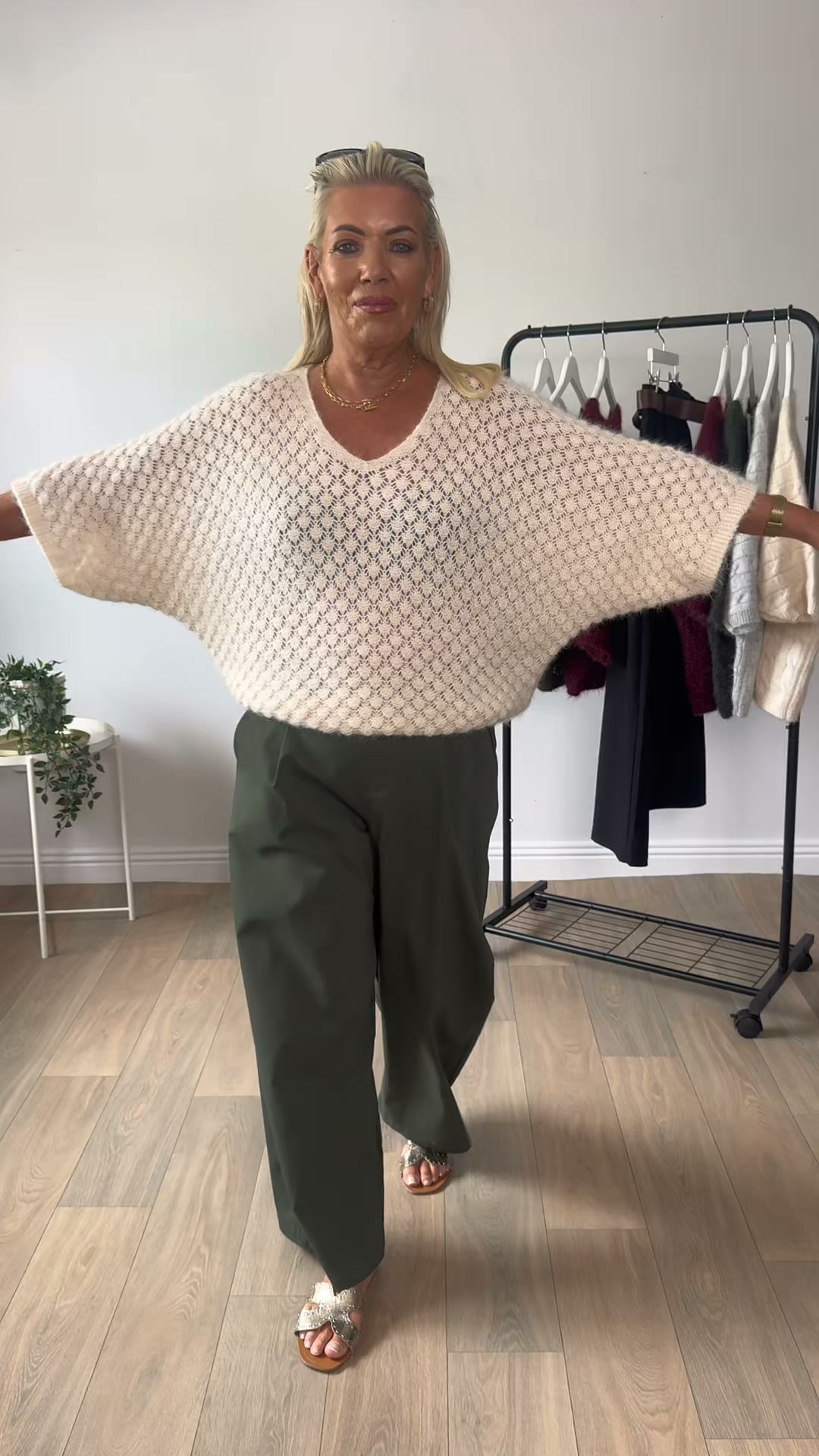 A light, soft knit that feels lovely on.