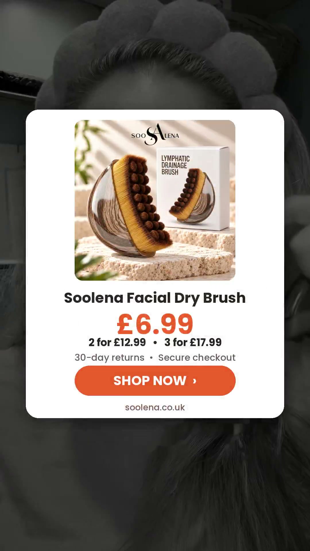 Soolena Facial Dry Brush – £6.99