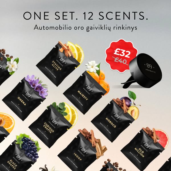 12 Scents. 12 Months.