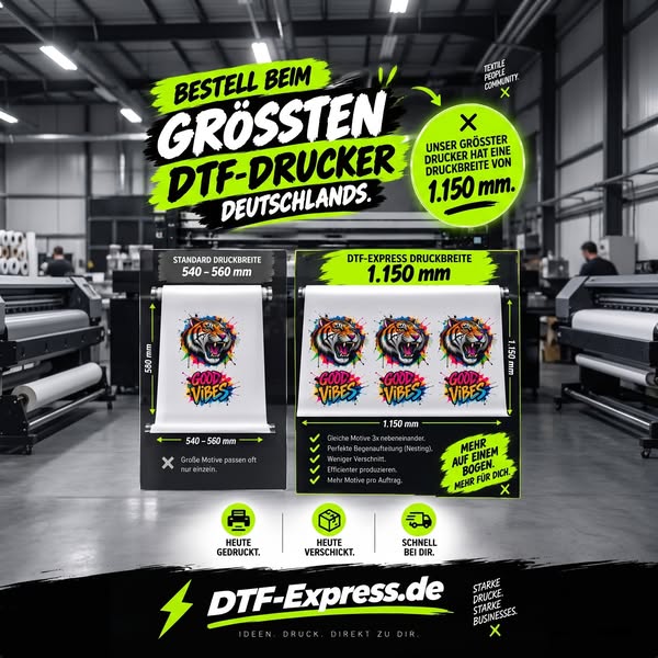 Heute gedruckt & versandt