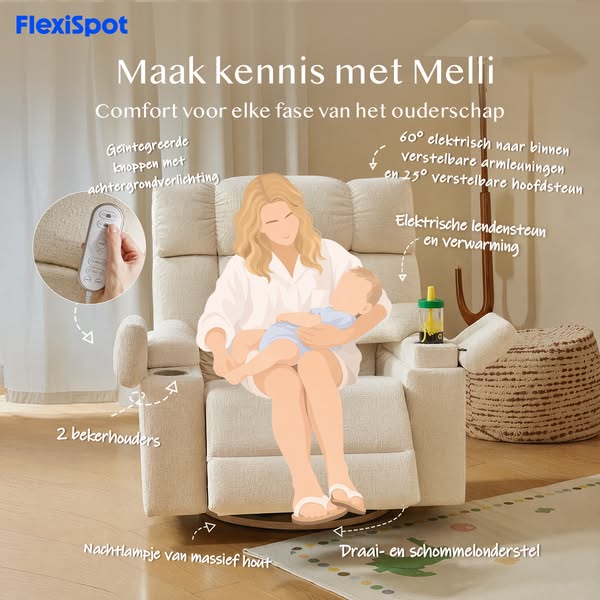 Alles wat je nodig hebt, in één voedingsstoel.