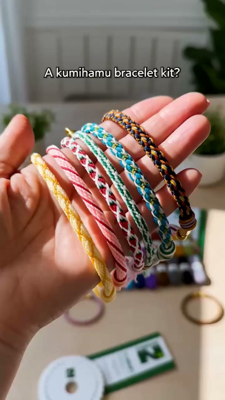 Kumihimo Bracelet Kit – Create Your Own Braided Friendship Bracelets