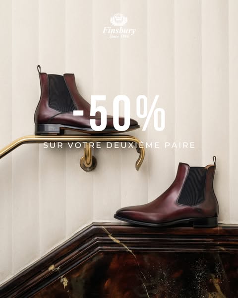 Back to Work : -50% sur la 2e paire