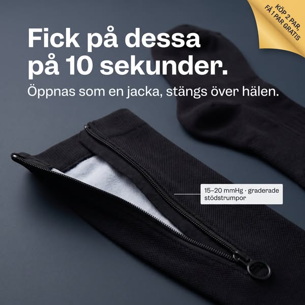 Inget skav. Ingen kamp med hälen. Ingen väntan på hjälp.