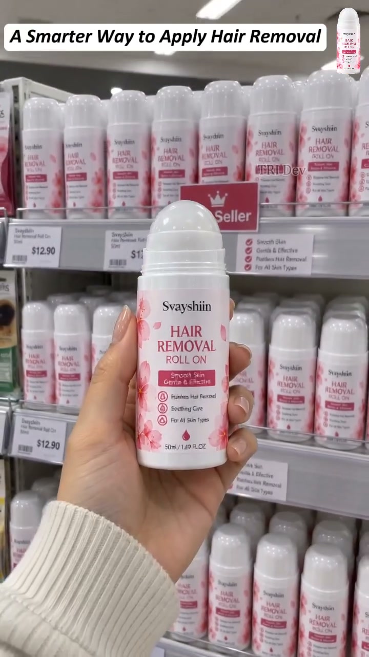 LAST DAY SALE: ￡7.99!!Gentle Smooth Roll-On Body Hair Removal