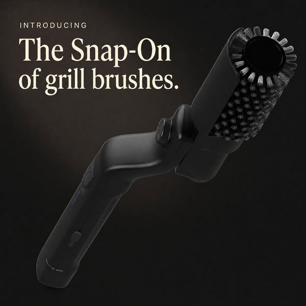The First Cordless Electric Grill Brush | 50% Off