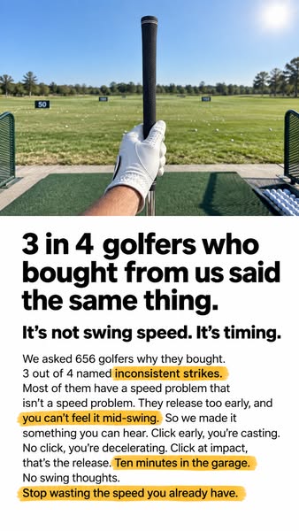 656 Golfers. One Answer.