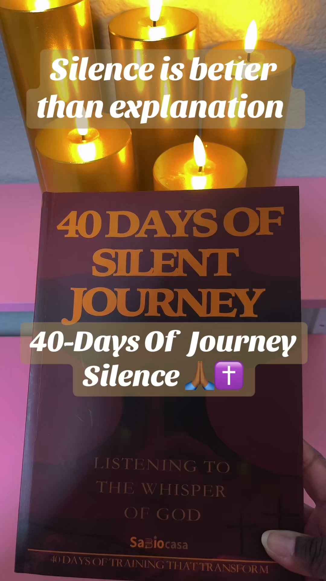 40 Days of Silent Journey