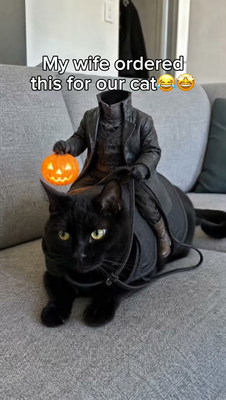 Turn Your Cat Into a Tiny Rider