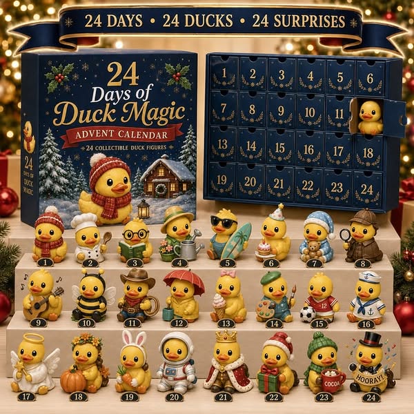 One Duck a Day. A Whole Flock by Christmas.