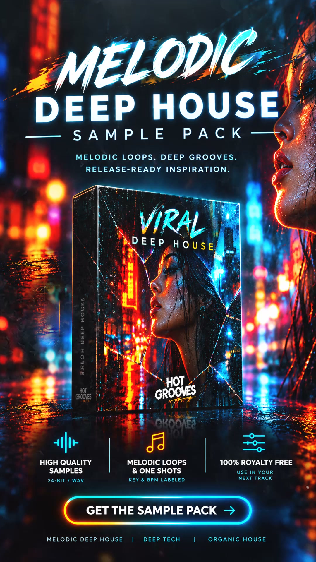 3,2 GB Melodic Deep House Sample Pack