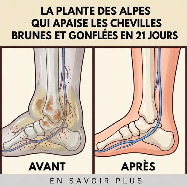 Comment apaiser les chevilles gonflées et brunes qui vous ont fait disparaître des photos de famille