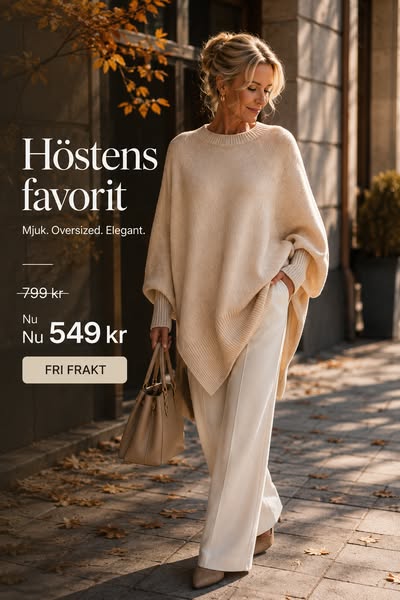 Mjuk. Elegant. Perfekt för hösten