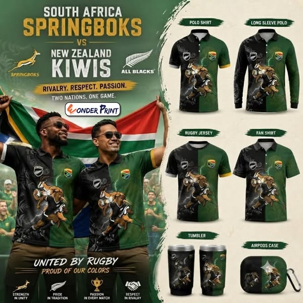 South Africa And New Zealand Springboks And Kiwis Rugby Rivalry