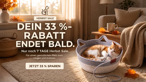 33 % Rabatt – nur für kurze Zeit