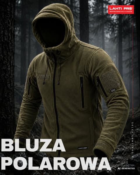 Bluza polarowa Lahti Pro L40155 - zielony