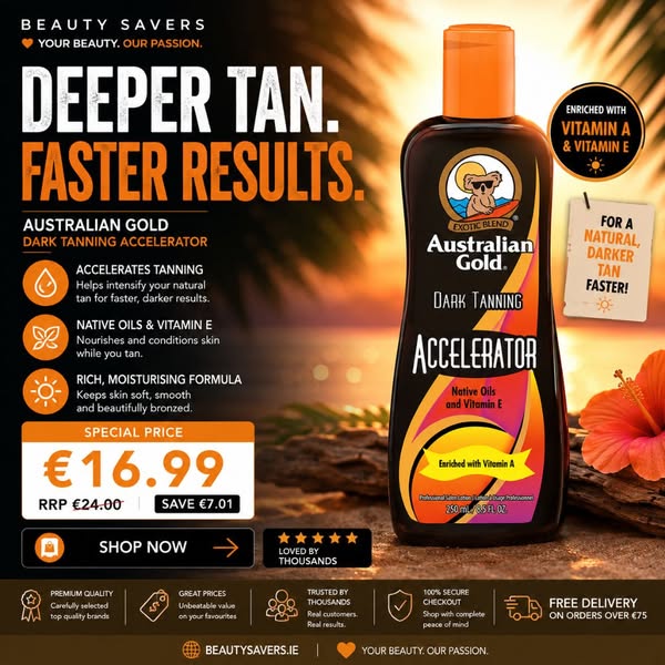 Australian Gold — summer glow, for less