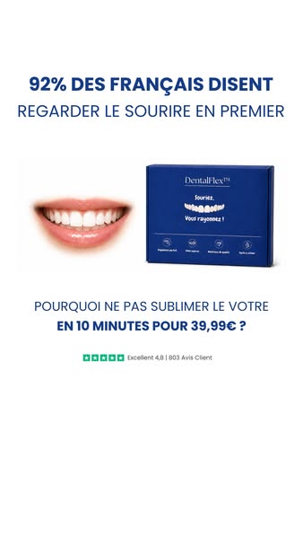 Le sourire parfait, sans dentiste