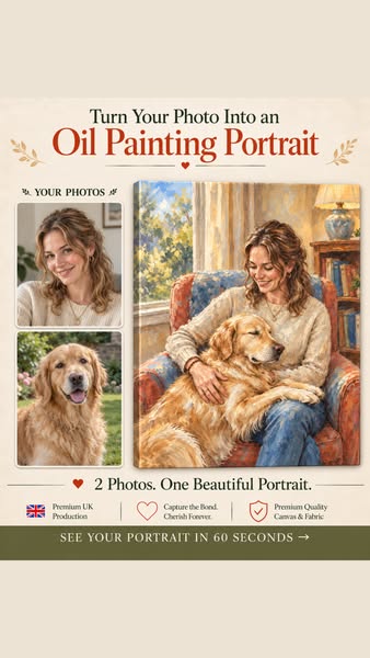 Turn Your Photos Into a Oil paint Style Portrait