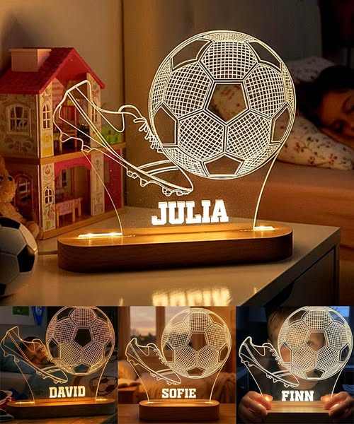 3d voetballamp - Bella Mia