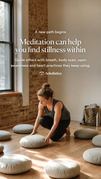 A new path begins with meditation