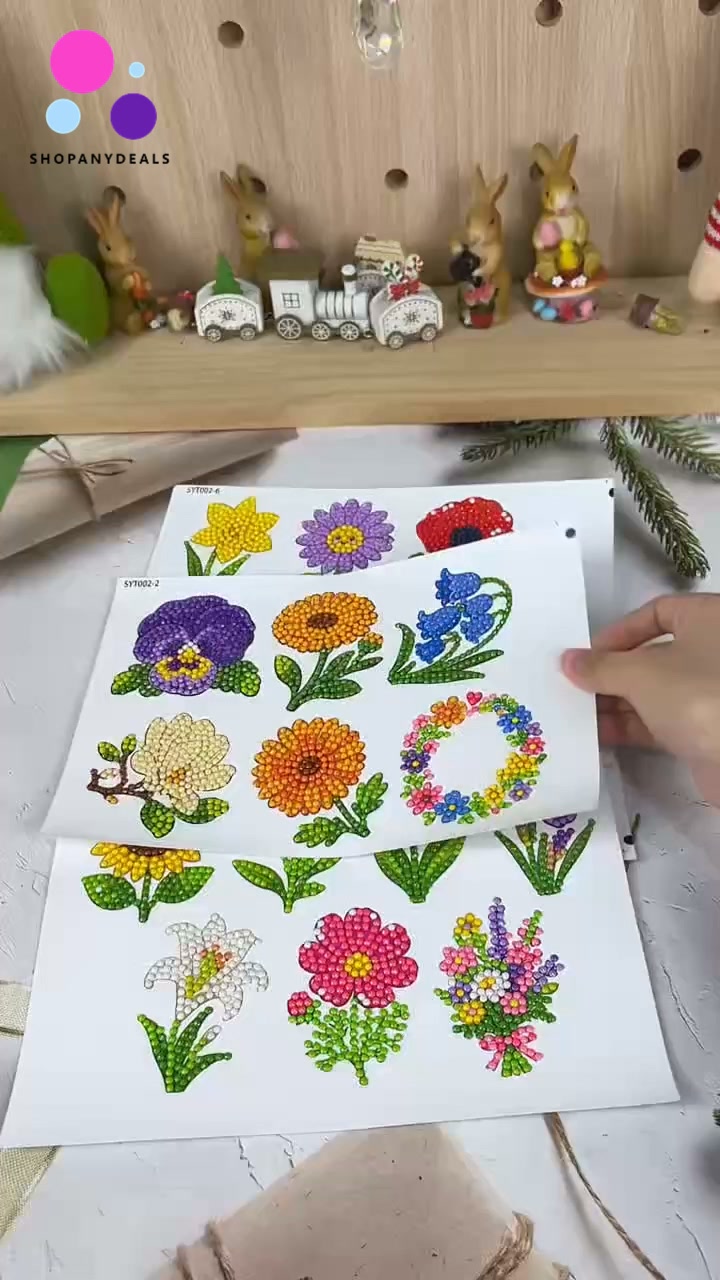 Up to 15% Off Sparkling Diamond Painting Sticker Kits