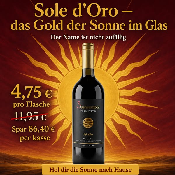Schmeckt teurer — 4,75 € im 12er