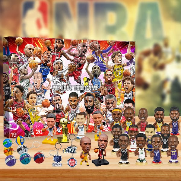 NBA Advent Calendar24 Gifts Are In It
