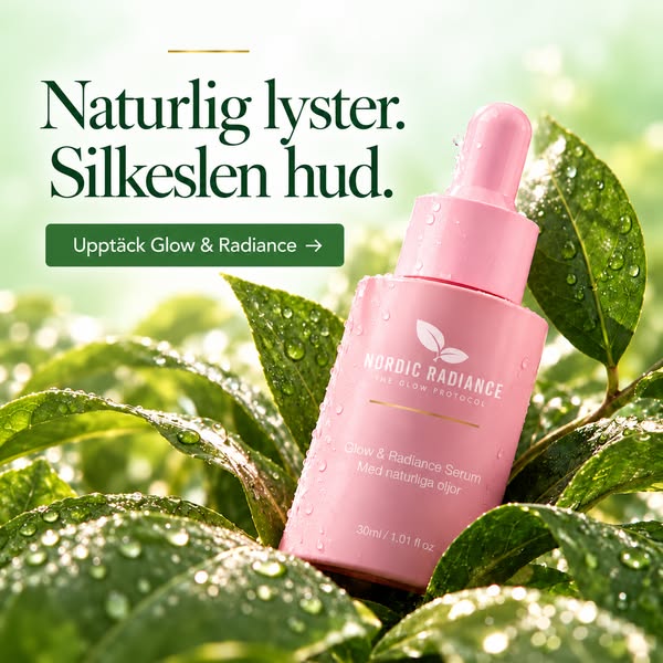 Silkeslen hud börjar med några droppar