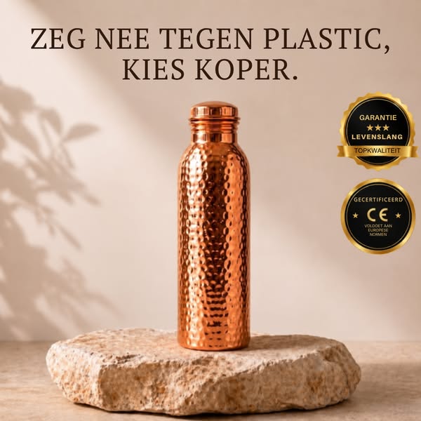 DUO-AANBIEDING – 50% KORTING | Levenslange garantie • Gratis verzending in Nederland • 99,88% zuiver koperen waterfle