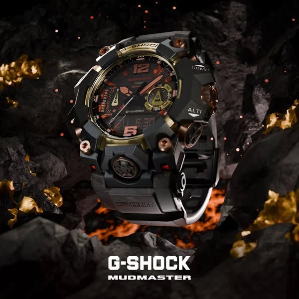 G-Shock Mudmaster Magma Gold