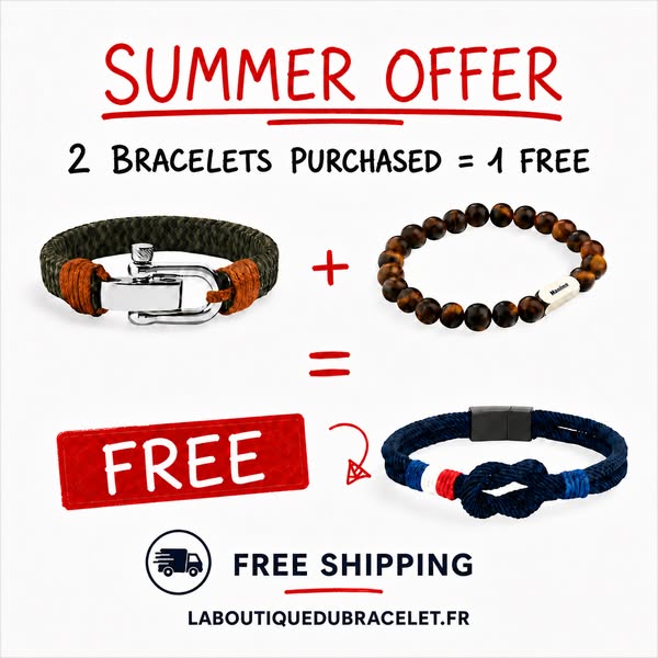 Summer Deal — Buy 2 Bracelets, Get 1 FREE!