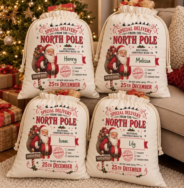 One Sack For Every Child — Personalised With Their Name