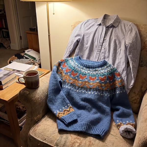 The jumper she wears everywhere now