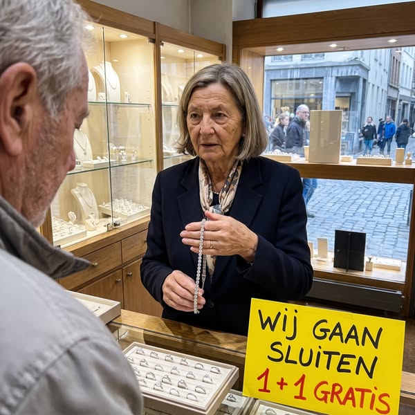 1 + 1 gratis. Wij sluiten na 32 jaar.