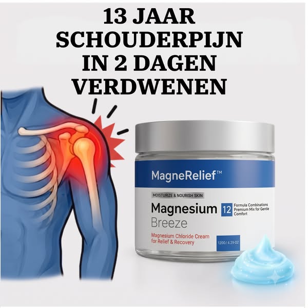 Het beste mineraal om schouderpijn te verlichten!