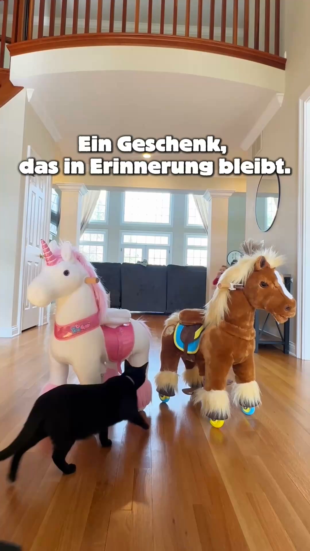 Ein Geschenk zum Losreiten.